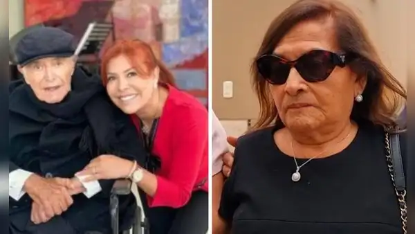 Madre de Magaly protagoniza conmovedora despedida a su esposo en velatorio: "Que descanse en paz"