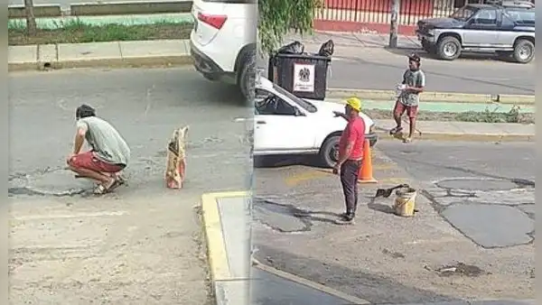 Ciudadanos parchan pistas para solicitar colaboración a choferes en Trujillo