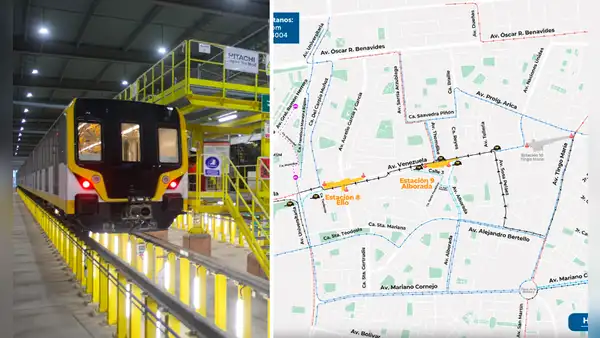 Línea 2 del Metro de Lima: ¿cuál es el plan de desvío que rige en la avenida Venezuela?
