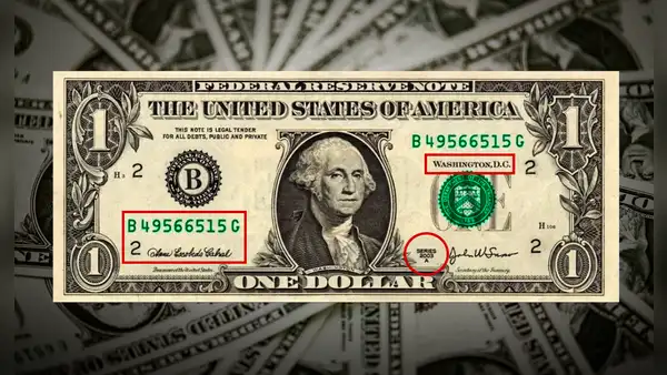 ¿Cómo reconocer que mi billete de 1 dólar vale 30.000 mil dólares?