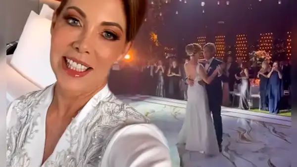 Maritere Braschi se casó con Guillermo Acha: así fue su primer baile de esposos