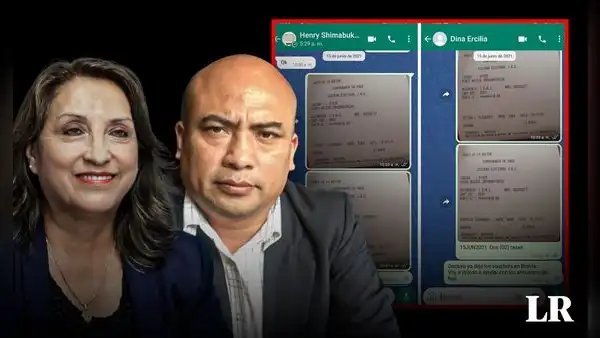 Chats de Dina Boluarte y Henry Shimabukuro: los pagos que realizó el investigado en campaña electoral