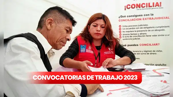 ¿Tienes secundaria completa y buscas trabajo? Minjus ofrece empleos con sueldos desde 3.564 soles