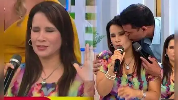 Psicóloga Lizbeth Cueva se incomoda por abrazo de Christian Domínguez: No te di confianza