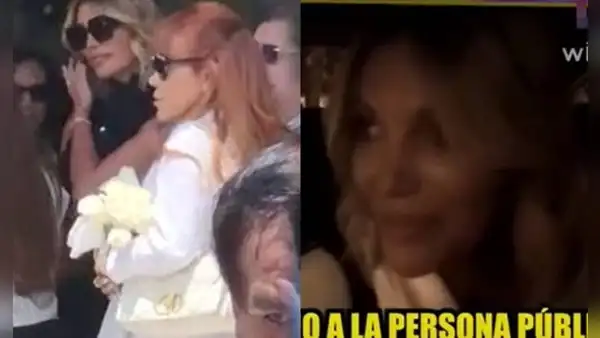 Jessica Newton tras asistir al velorio del padre de Magaly Medina: “Acompañé a mi amiga"