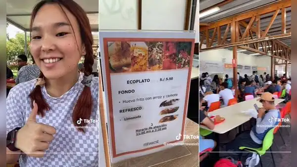Estudiante de la PUCP muestra cómo es el menú de 5 soles de su facultad: “En mi época estaba S/1,50”