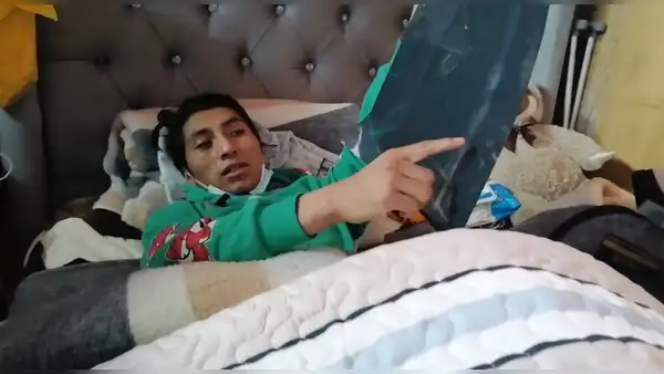 Puno: joven herido de bala durante protestas vive postrado en cama