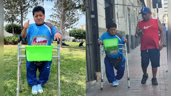 'Pompinchú': ¿qué accidente lo llevó a usar andador y por qué no le quisieron operar?