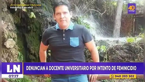 Santa Anita: denuncian a docente universitario por intento de feminicidio