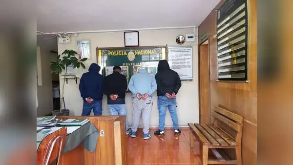 Capturan peligrosa banda delincuencial que era el terror de pasajeros de combis en Arequipa