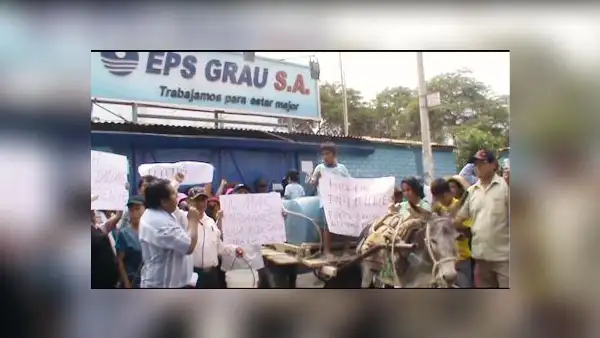 EPS Grau: entidad suministradora de agua que cobraba recibos elevados es multada con S/24.000