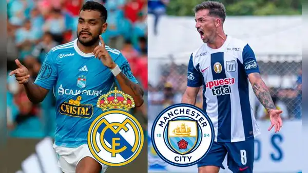 Alianza y Cristal enfrentarán a exfiguras del Manchester City y Real Madrid en la Libertadores