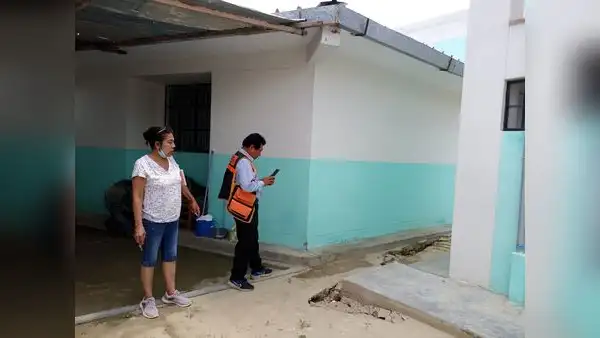Piura: niños no van a clases por deterioro de colegio rehabilitado hace 2 años
