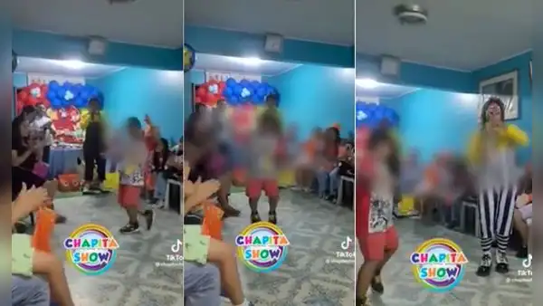 Niño baila tunantada en su fiesta de cumpleaños y la rompe con sus singulares pasos: “Qué hermoso”