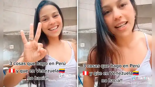 Joven venezolana revela los 'lujos' que puede darse en Perú y no en su país: "Comer en la calle"