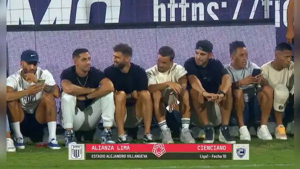 Una banca de lujo: los millones que Alianza Lima dejó fuera del partido ante Cienciano
