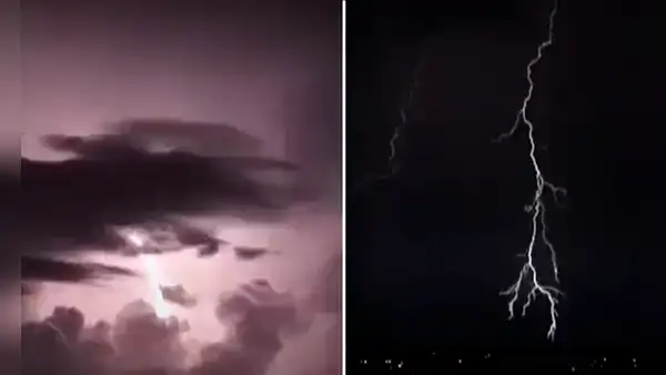 Piura: se registraron truenos y relámpagos durante intensas lluvias