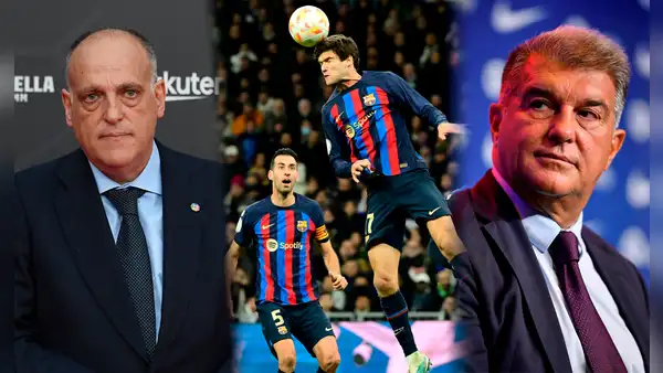 Barcelona acusa ser víctima de "linchamiento mediático" y pide la renuncia del presidente de LaLiga