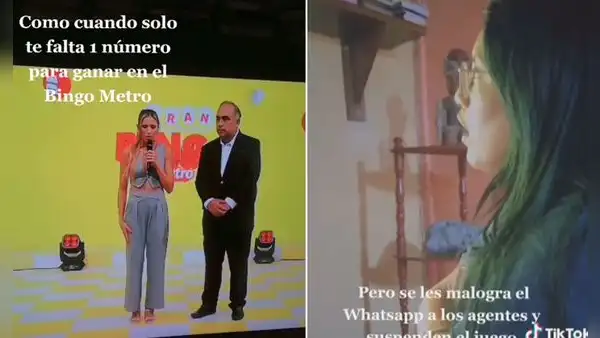 Le faltaba un número para ganar el bingo de Metro y queda en shock al ver que lo cancelaron