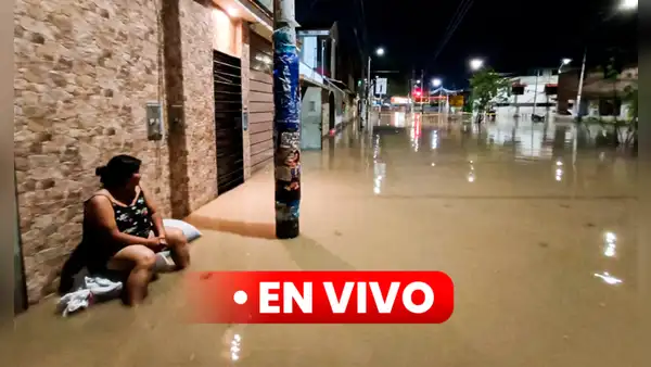 Lluvias en el norte EN VIVO: río Tumbes pasa a umbral rojo, según Senamhi