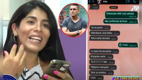 Bailarina de Alma Bella revela chats con Eduardo Rabanal cuando buscaba volver con Paula Arias