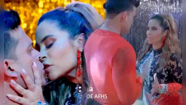 Christian Domínguez y Ethel Pozo protagonizaron apasionado beso en "Maricucha" 2: "Está que arde"