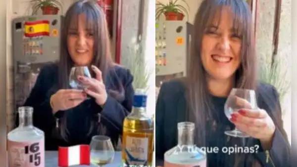 Española se sorprende al comparar pisco peruano con aguardiente chileno: “Sabe como a colonia”
