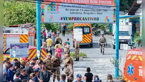 Tragedia en guardería: hombre ataca y mata a 4 niños con un hacha en plena clase en Brasil