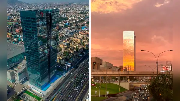 ¿Cuál es el edificio más alto del Perú y en qué distrito de Lima se encuentra?