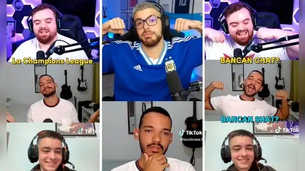 "Bancan chat": ¿qué significa esta frase utilizada entre tiktokers de fútbol?