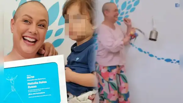 Natalia Salas finaliza su tratamiento de quimioterapias y toca la campana: "Lo logré"
