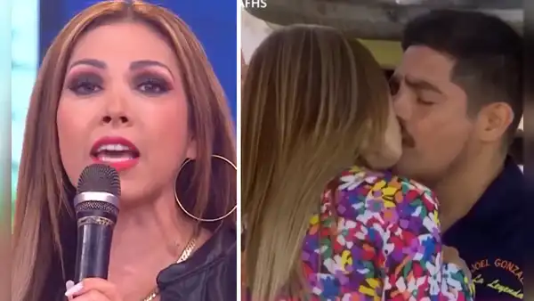 Lucecita revela la reacción de su esposo cuando ve las escenas de beso con Erick Elera en "AFHS"