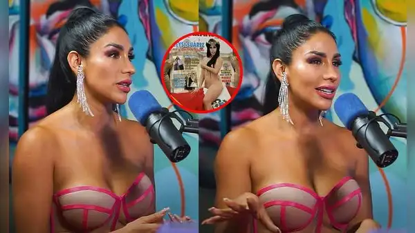 Leysi Suárez recuerda su polémica foto desnuda con la bandera del Perú: “Me pagaron muy bien”