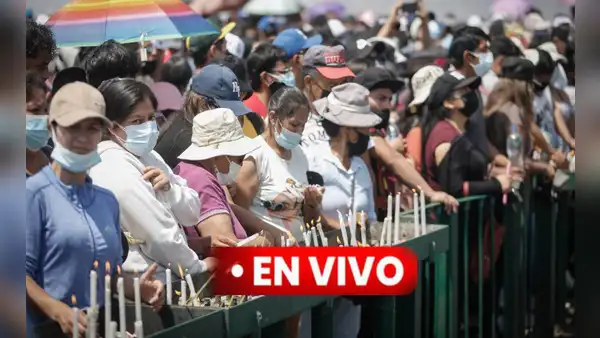 Semana Santa EN VIVO: miles de fieles se reúnen en el cerro San Cristóbal