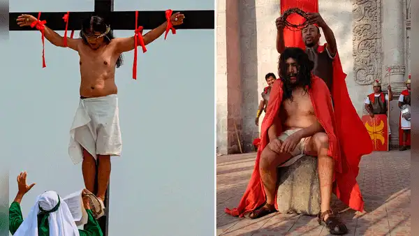 Crucifixiones reales, azotes y flagelos: la violenta escenificación de la pasión de Cristo en Filipinas