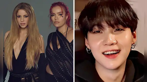 ¿Suga de BTS es team Shakira? Popular "TQG" conquista a la superestrella del k-pop