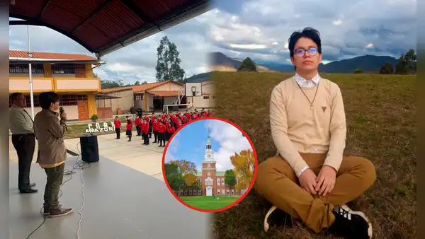 Emilio Daza fue alumno en el COAR Amazonas y ahora estudiará becado en una universidad top de EE. UU.