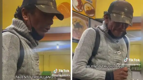 "Atento, Armonía 10": hombre sorprende con melodiosa voz al cantar un tema de la famosa orquesta