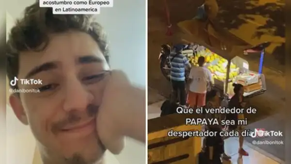 Joven europeo cuenta qué le molesta de vivir en Latinoamérica: “El vendedor de papaya es mi despertador”