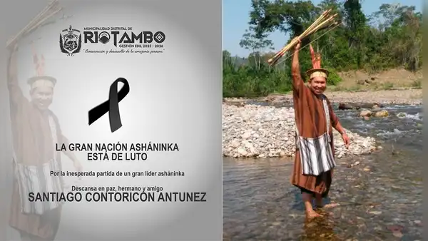 Líder asháninka fue asesinado de varios disparos por presuntos delincuentes en Junín