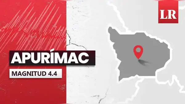 Temblor de magnitud 4.4 se sintió en Apurímac hoy, según IGP