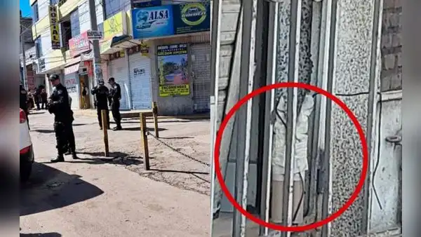 Sujetos dejan cartuchos de explosivos en la puerta de empresa de transporte en Arequipa
