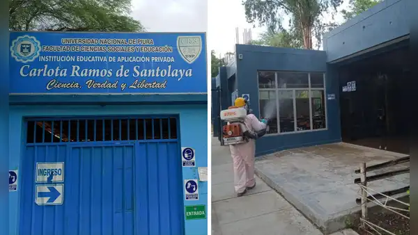 Colegio fumigó sus aulas y alumnos se intoxicaron en Piura