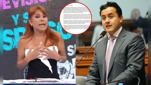 Richard Acuña envia carta notarial a Magaly tras anunciar exclusiva primicia