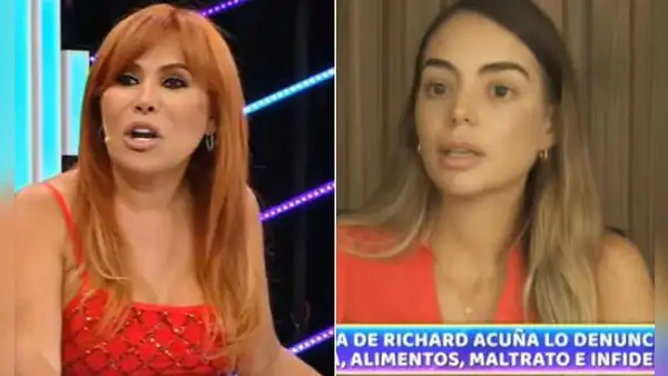 Magaly Medina lanzó primicia: Camila Ganoza demanda a Richard Acuña por la tenencia de su hija