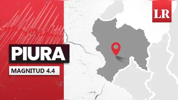 Temblor de magnitud 4.4 se sintió en Piura hoy, según IGP