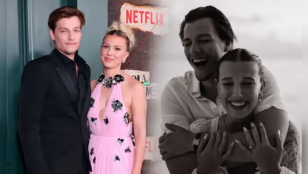 Millie Bobby Brown, actriz de "Stranger things", anuncia su compromiso con Jake Bongiovi a los 19 años