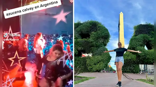 ¿Hubo reconciliación? Azucena Calvay y Los Rebeldes se volvieron a ver las caras en Argentina