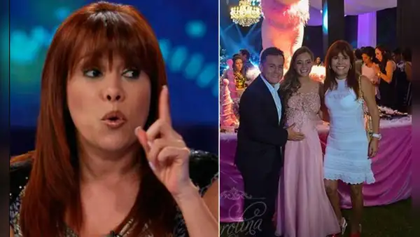 ¿Es su amiga? Magaly explica la foto que circula en redes junto a Camila Ganoza y Richard Acuña