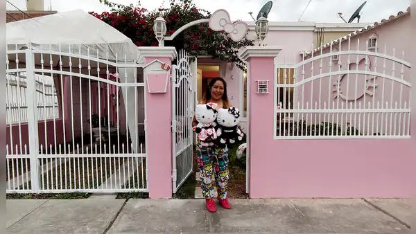 Dueña de casa de Hello Kitty en Perú: “Nunca he dejado morir a mi niña interior”